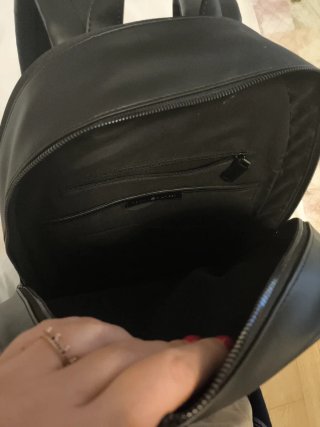 Zaino Tommy Hilfiger Pelle Nero