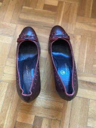 Zapatos Mascaró piel marrón Talla 35