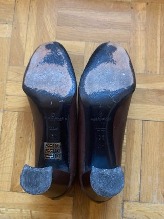 Zapatos Mascaró piel marrón Talla 35