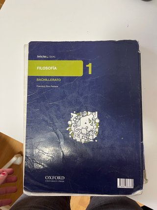 Filosofía, 1 Bachillerato