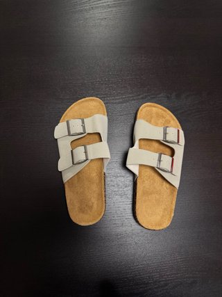 Sandalias Beige tipo Birkenstock