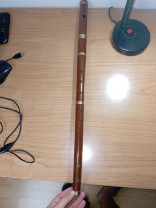 Flauta irlandesa de madera