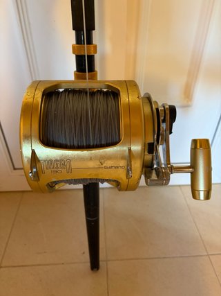 Carrete Shimano Tiagra 130L + Caña