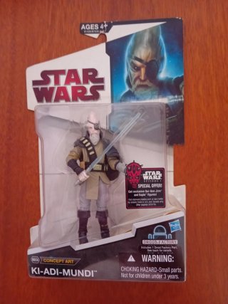 Figura Star Wars Ki-Adi-Mundi Concept Art