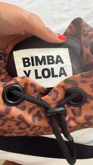 Bolso Bimba y Lola estampado leopardo