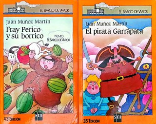 2 Libros de El Barco de Vapor Naranja. Tapa Blanda