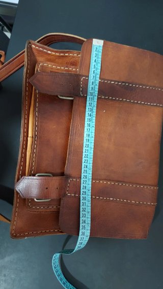 Bolso bandolera de cuero