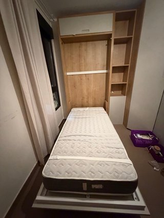 Mueble cama y estantería