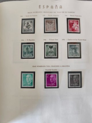 Álbum Sellos España 1974-1988 Completo