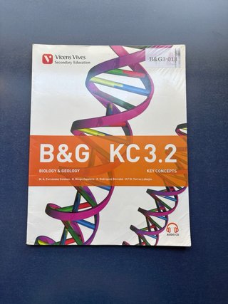 Pack 3 libros biología, en español e inglés, 3ºESO