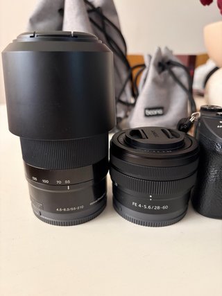 Cámara Sony Alpha 7 III + 3 objetivos + Accesorios