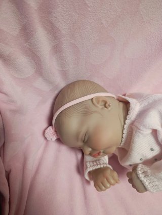 Muñeca Reborn Bebé Durmiendo