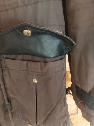 Parka larga militar capucha Bershka S
