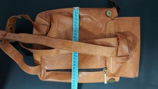 Mochila cuero pequeña mujer/niño