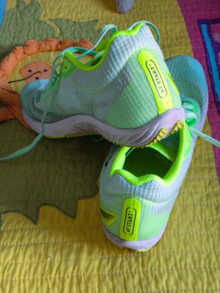 Zapatillas kiprun Clavos Azul/Verde