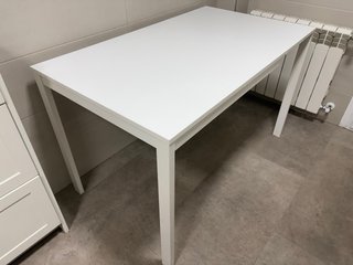 Mesa extensible Ikea 80/120x70 Blanca