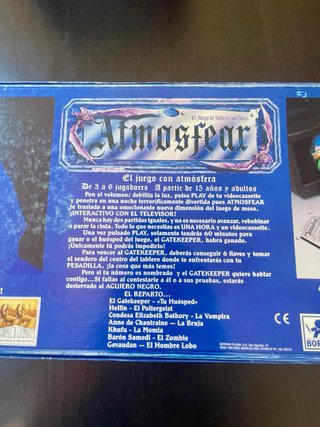 3 Giochi Atmosfear Completi VHS