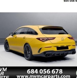 Aletines de paragolpes trasero para Mercedes CLA C