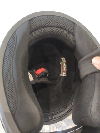 Casco Moto LS2 Negro y Amarillo
