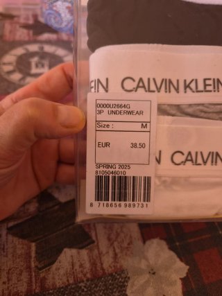 Calvin Klein Tangas Talla M (Pack 3)