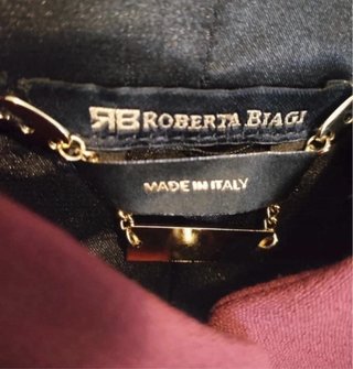 Giacca lunga firmata Roberta Biagi Made In Italy