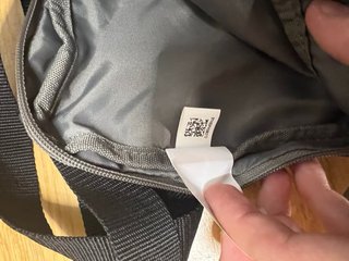 Bandolera Adidas gris y naranja