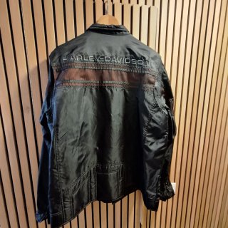 Chaqueta Harley-Davidson Bomber Negra y Gris