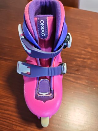Patines Oxelo Play 3 Rosa Talla Ajustable