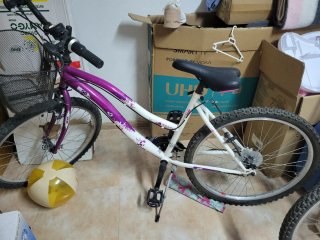 Bicicleta Mujer Talla M Morado