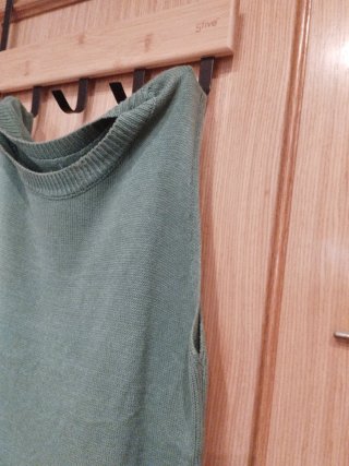 2 vestidos de punto suave talla única, +pendientes