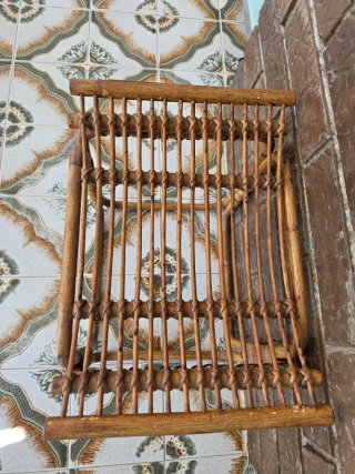 Asiento de mimbre