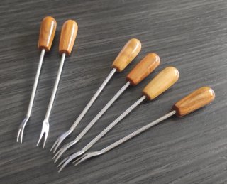 Barril porta pinchos de madera
