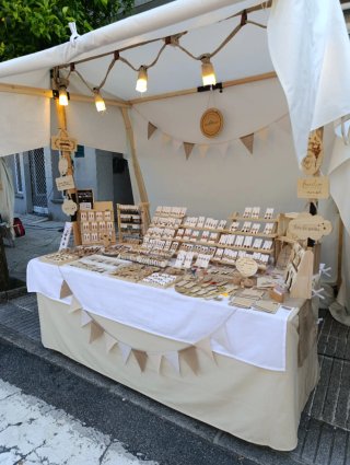 Carpa Medieval Parada Pájaro Carpintero 2m
