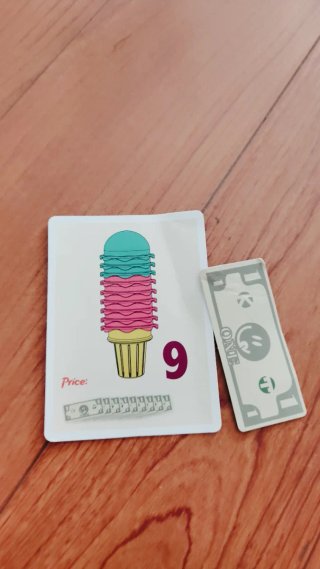 Juego de helados de plástico para niños