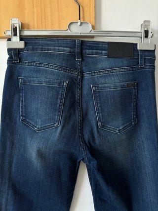 Armani Exchange Jeans Mujer Super Skinny Azul