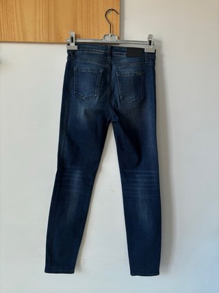 Armani Exchange Jeans Mujer Super Skinny Azul