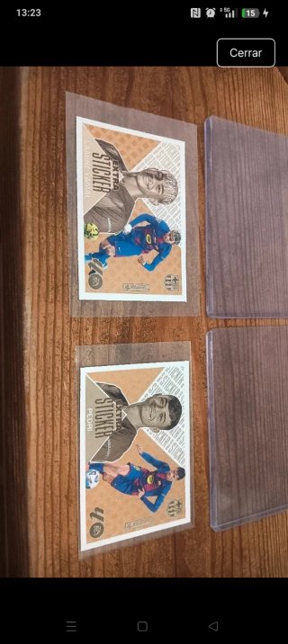 LOTE EXTRA STICKERS YAMAL Y PEDRI BRONCE