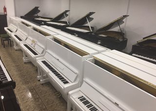 Piano Vertical Yamaha U3 Blanco Garantía 15 años