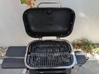 Barbacoa Eléctrica Weber Lumin Negra