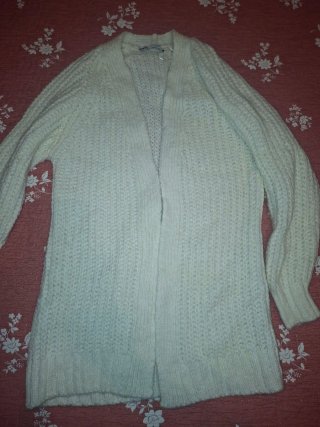 Chaqueta ZARA Blanca Talla M