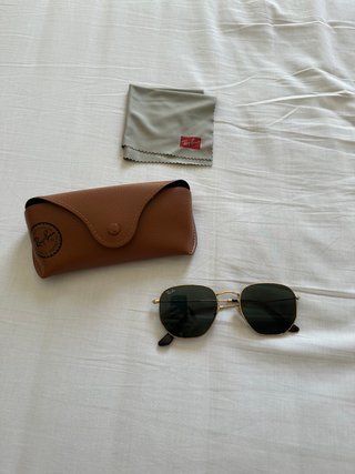 Gafas de sol Ray-Ban Hexagonal Doradas