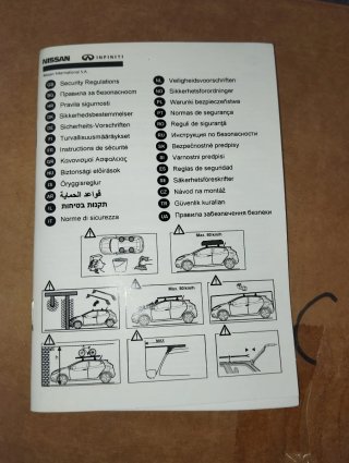 Barras de Techo Originales Nissan Micra K14