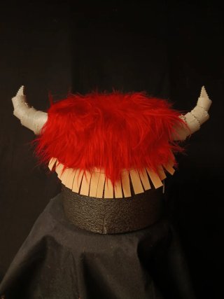 Cabezudo Chamán Rojo