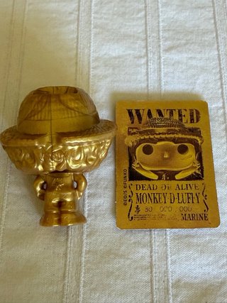 Figura Funko Pop! Monkey D. Luffy Dorado