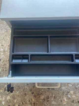 Cajonera oficina con ruedas y llave