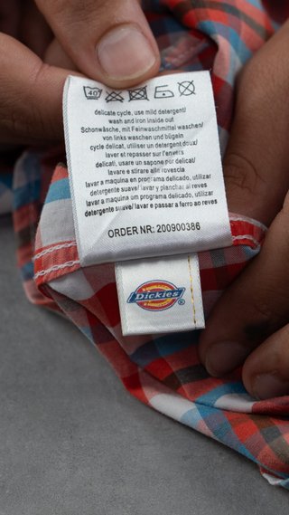 Camicia Dickies a quadri taglia XS