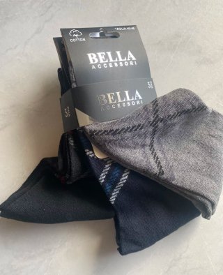 Calze uomo in cotone 40-46 Bella Accessori