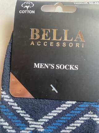 Calze uomo in cotone 40-46 Bella Accessori