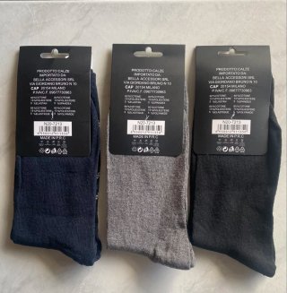 Calze uomo in cotone 40-46 Bella Accessori