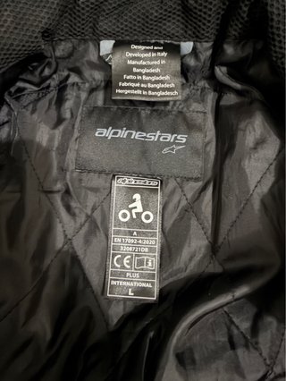 Chaqueta Moto Alpinestars Gris